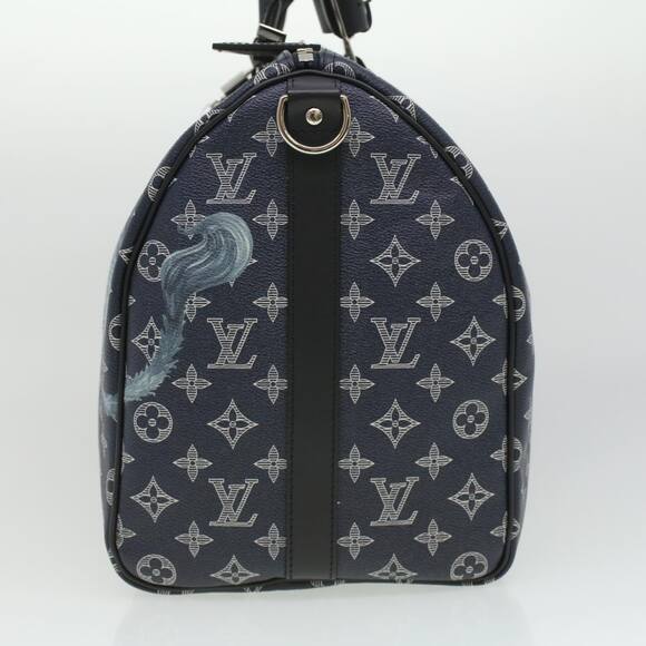 LOUIS VUITTON Monogram Savanna Keepall Bandouliere 45 Boston M54129 - Picture 3 of 16